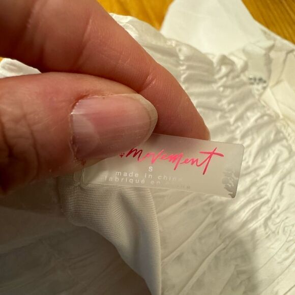 FP Movement by Free People Women's The Way Home Shorts White Size Small - Picture 8 of 9